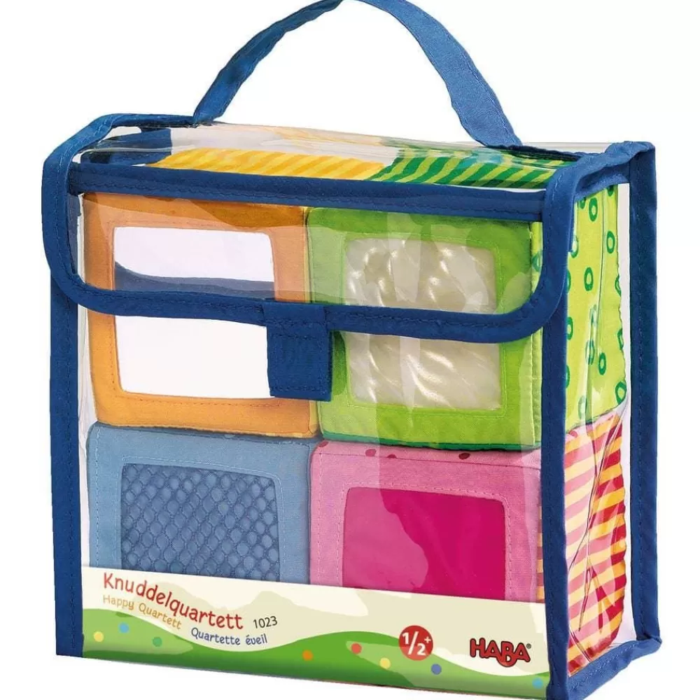 HABA Happy Quartett Baby'S 4-Delige Zachte Blokkenset Sale