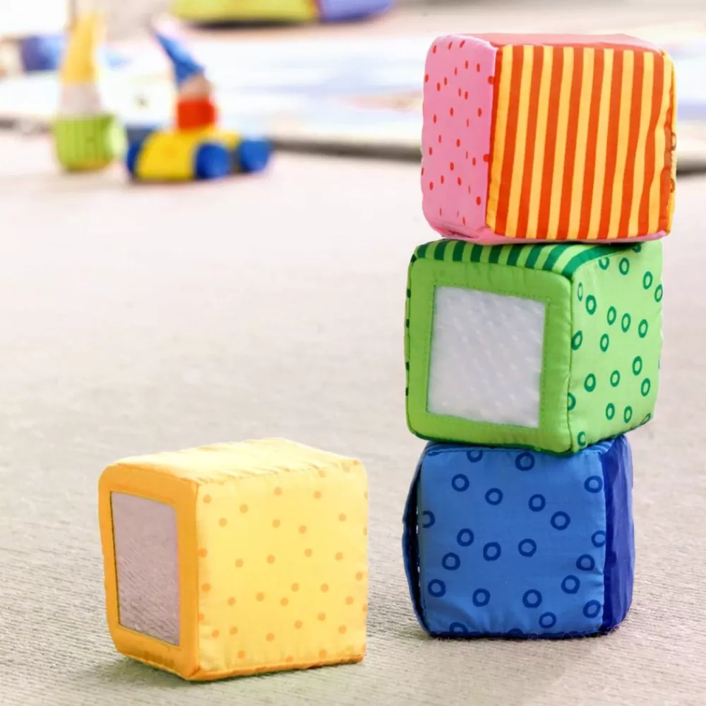 HABA Happy Quartett Baby'S 4-Delige Zachte Blokkenset Sale