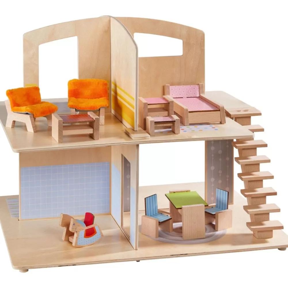 HABA Little Friends Poppenhuis Stadsvilla Met Meubilair Sale