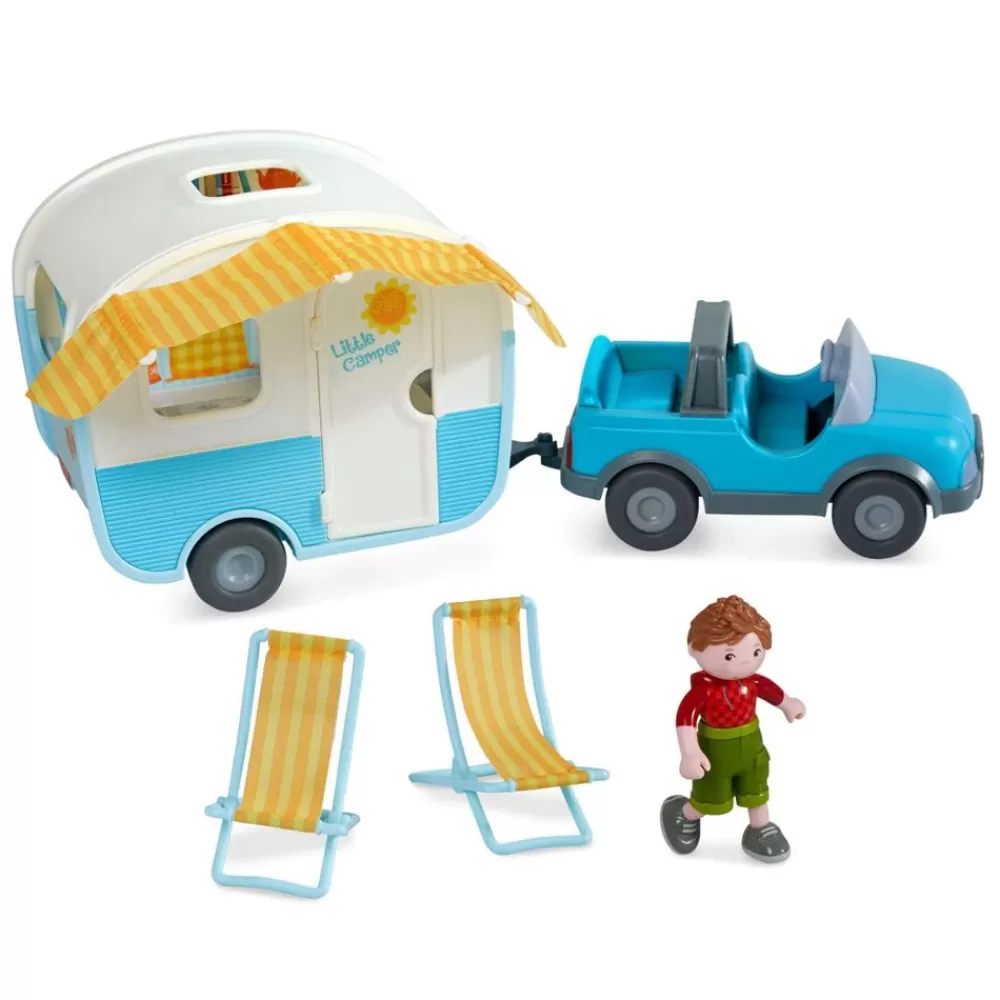 HABA Little Friends Vakantiecamper Speelset Discount