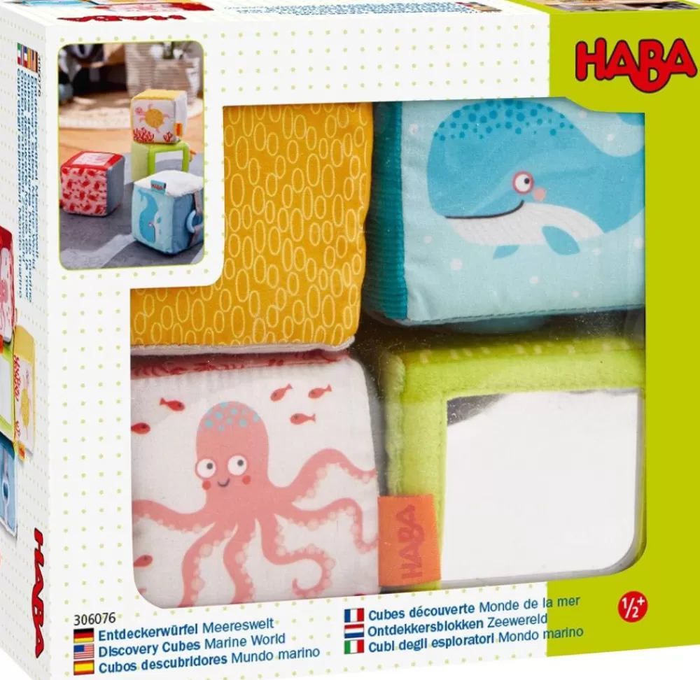 HABA Marine World Zachte Baby Discovery-Kubussen Store