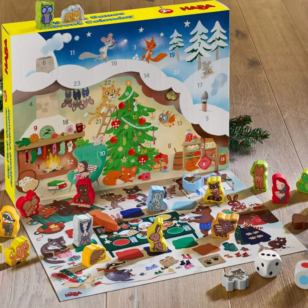 HABA Mijn Eerste Games-Adventskalender - Bear Cave New