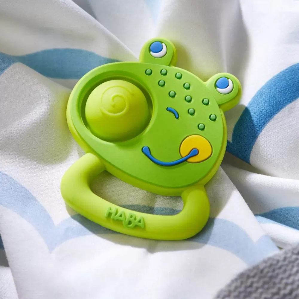 HABA Popping Frog Siliconen Bijtspeeltje Flash Sale