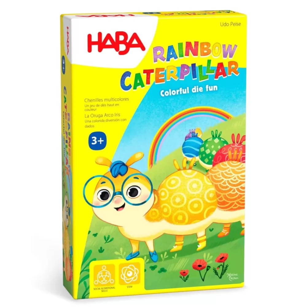 HABA Rainbow Caterpillar-Arrangementspel Discount