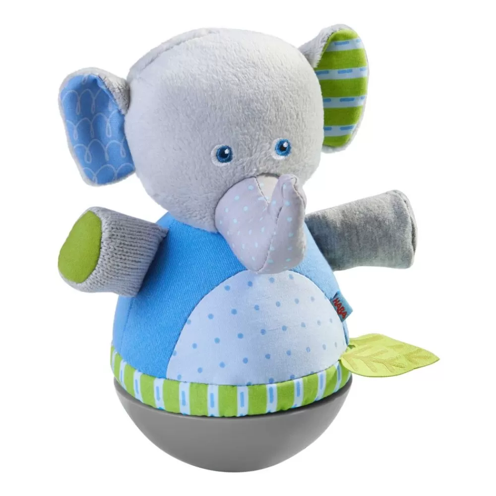 HABA Roly Poly Olifant Wiebelend Zacht Babyspeeltje Outlet