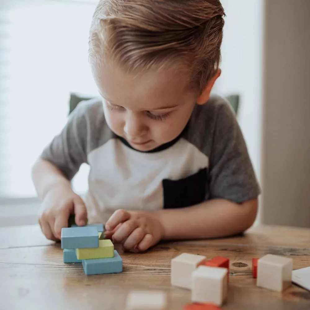 HABA Vier Bij Vier 3D-Arrangementspel Houten Bouwstenen Store