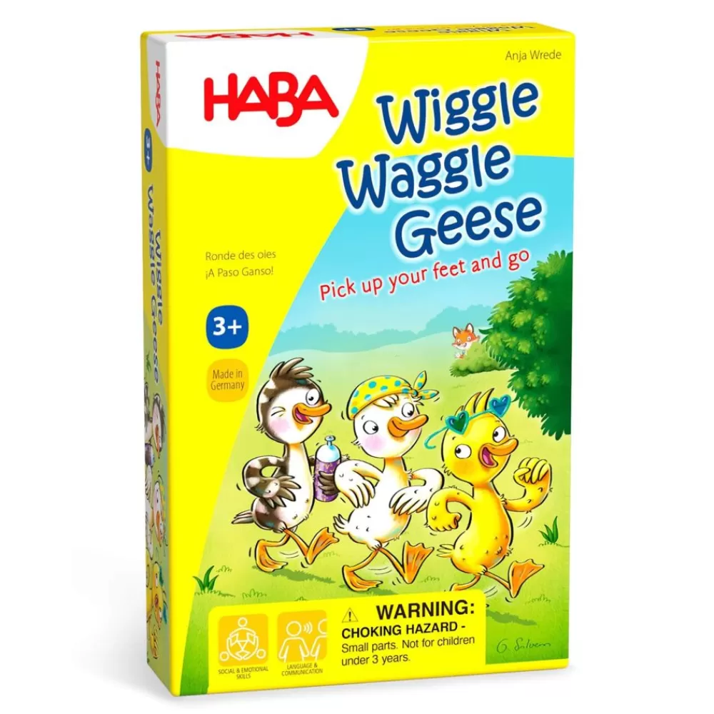 HABA Wiggle Waggle Ganzen Cooperatief Spel Hot